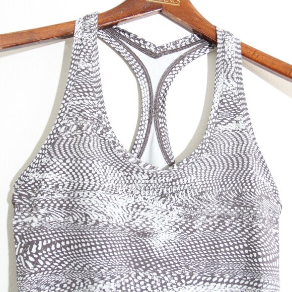 Lululemon Cool Racerback II Tank Top *Race Length Swerve Vapor Metal Grey Size 6 - Picture 3 of 9